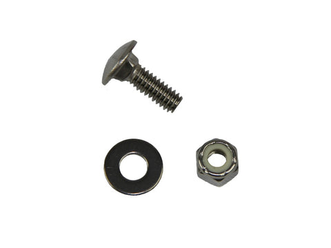 1/4" Stainless Steel Carriage Bolt - Polaris Hardware - Frankensled Inc.