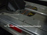 1/4" Stainless Steel Carriage Bolt - Polaris Hardware - Frankensled Inc.